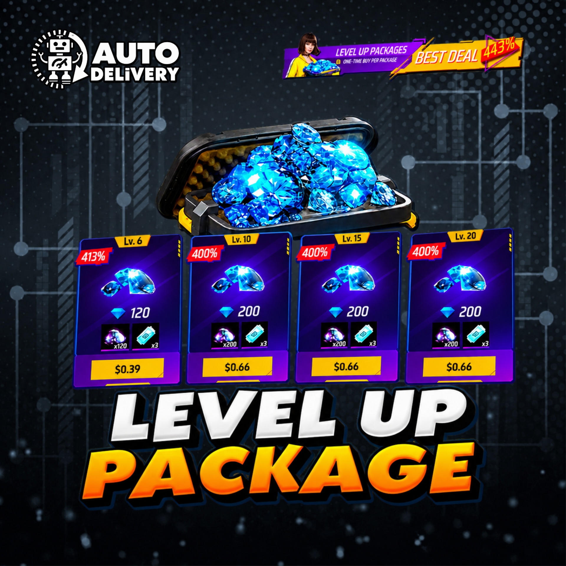 Level Up Packages
